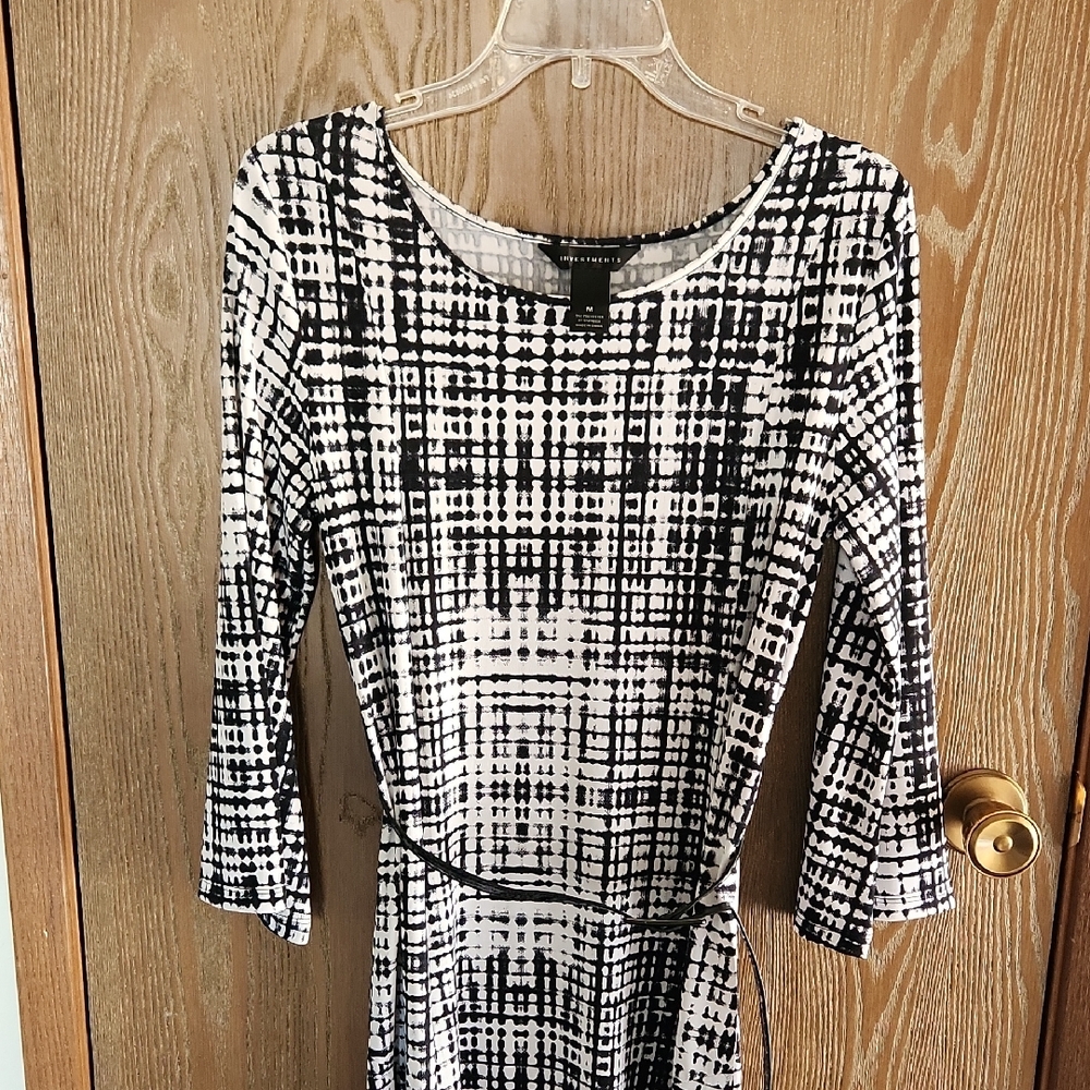 Tommy Hilfiger Black and White Women's Dress